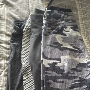 Shades of grey legging bundle